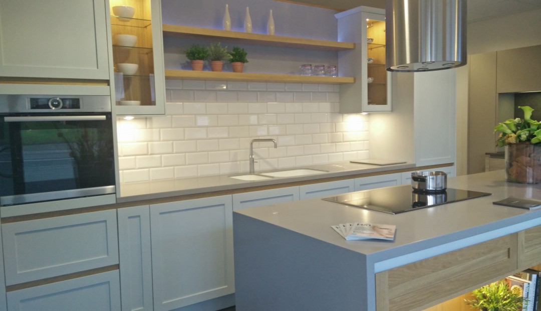 Brand new handle-less shaker display in Ashley Ann Edinburgh